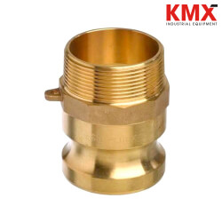 F250 Camlock Bronce Tipo F Macho HE NPT 2-1/2" F250 Camlock Bronce Tipo F Macho HE NPT 2-1/2"
